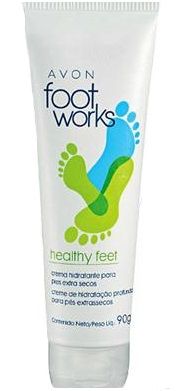 Avon Foot Works Creme de Hidratação Profunda para Pés Extra